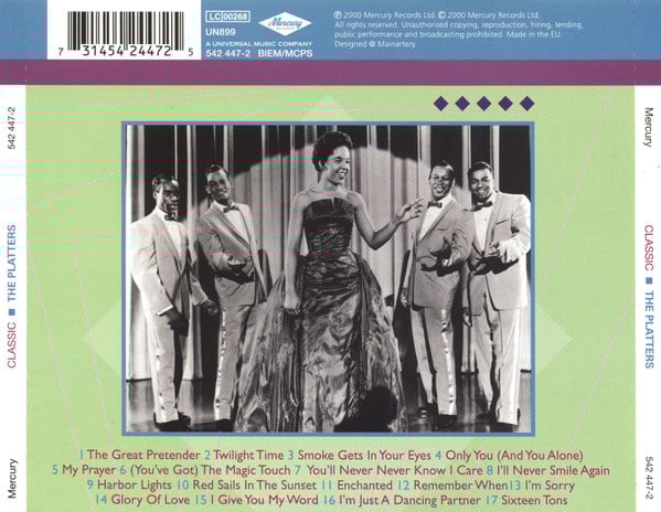 The Platters : Classic The Platters (CD, Comp, RM)