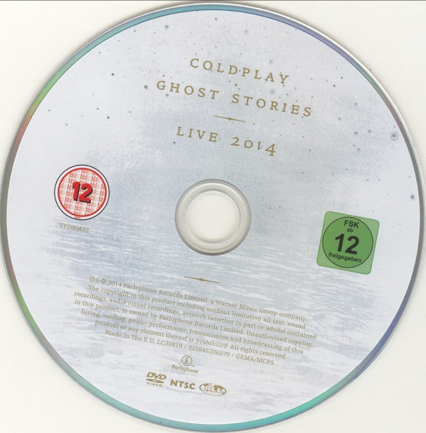Coldplay : Ghost Stories · Live 2014 (DVD-V, NTSC + CD, Album)