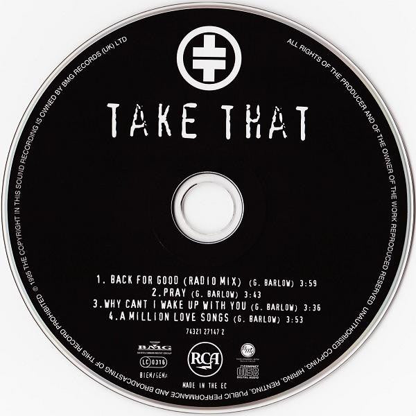 Take That : Back For Good (CD, Single, CD2)