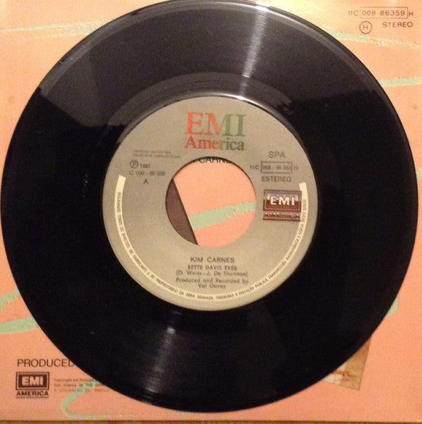 Kim Carnes : Bette Davis Eyes (7", Single)