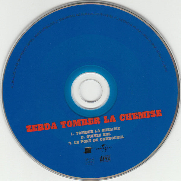 Zebda : Tomber La Chemise (CD, Single)