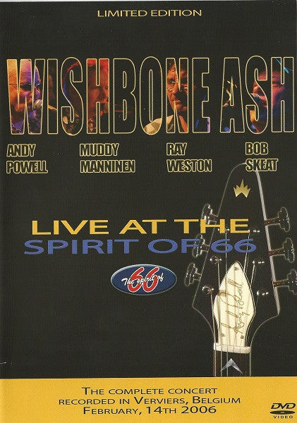 Wishbone Ash : Live At The Spirit Of 66 (DVD-V, PAL)