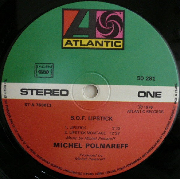 Michel Polnareff : Lipstick (LP, Album)