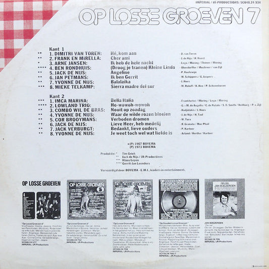 Various : Op Losse Groeven 7 (LP, Comp)
