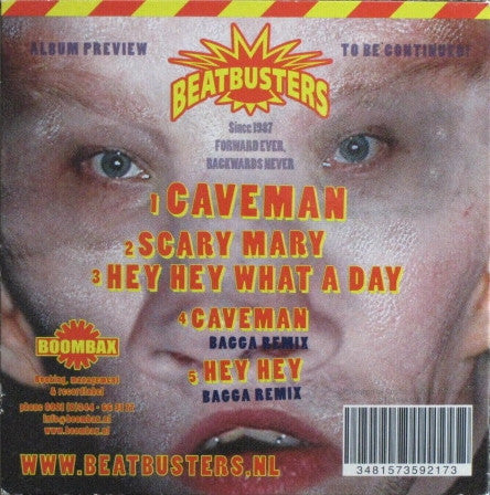 Beatbusters : Caveman (CD, Maxi)