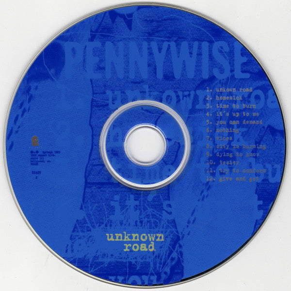 Pennywise : Unknown Road (CD, Album)