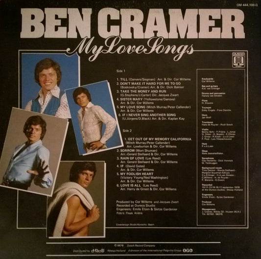 Ben Cramer : My Love Songs (LP, Album)