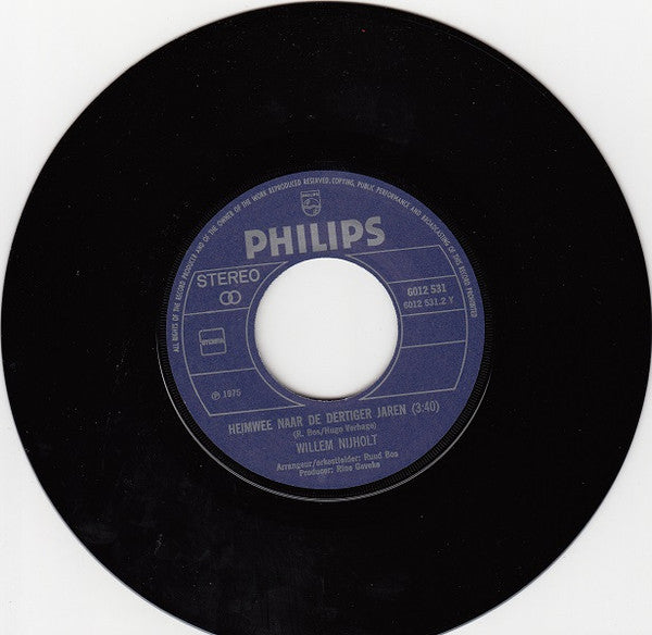 Willem Nijholt : Lu-Le-La (7")