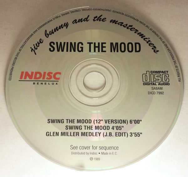 Jive Bunny And The Mastermixers : Swing The Mood (CD, Maxi)