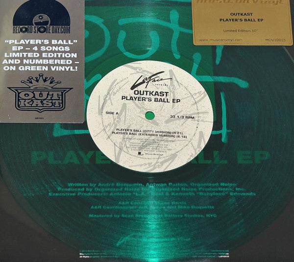 OutKast : Player's Ball EP (10", EP, RSD, Ltd, Num, Gre)