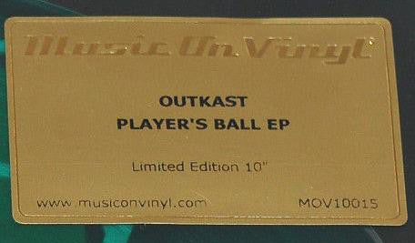 OutKast : Player's Ball EP (10", EP, RSD, Ltd, Num, Gre)
