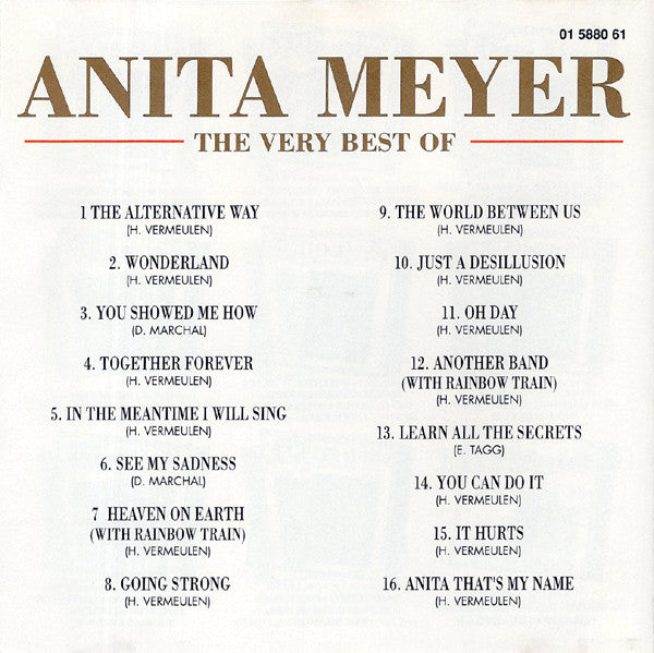 Anita Meyer : The Very Best Of (CD, Comp)