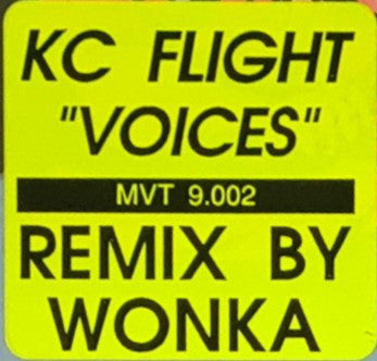 KC Flightt : Voices (Remix By Wonka) (12")