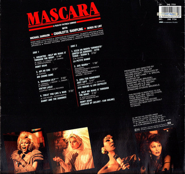 Various : Songs From The Motion Picture Mascara (LP, Album)