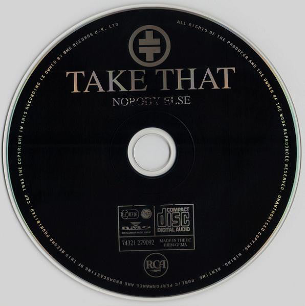 Take That : Nobody Else (CD, Album)