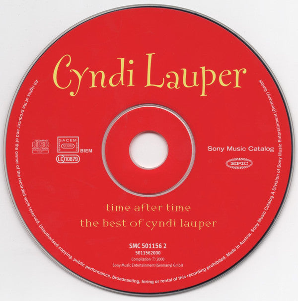 Cyndi Lauper : Time After Time - The Best Of Cyndi Lauper (CD, Comp, RE)