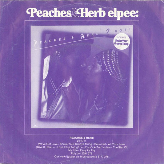 Peaches & Herb : Reunited (7", Single)