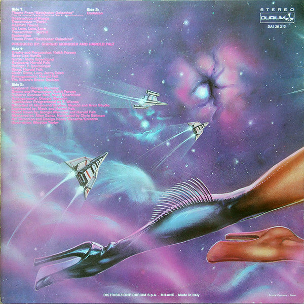 Giorgio Moroder : Music From "Battlestar Galactica" And Other Original Compositions (LP, P/Mixed)