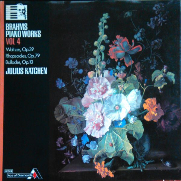 Johannes Brahms, Julius Katchen : Brahms Piano Works Vol. 4 (LP, Album)