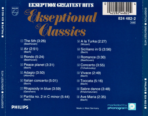 Ekseption : Greatest Hits (CD, Comp, RE)