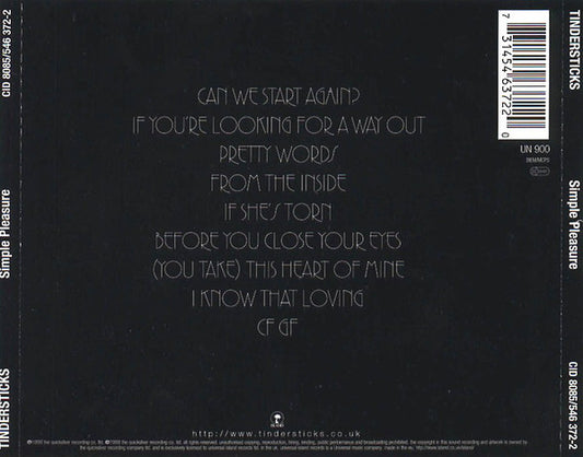 Tindersticks : Simple Pleasure (CD, Album)