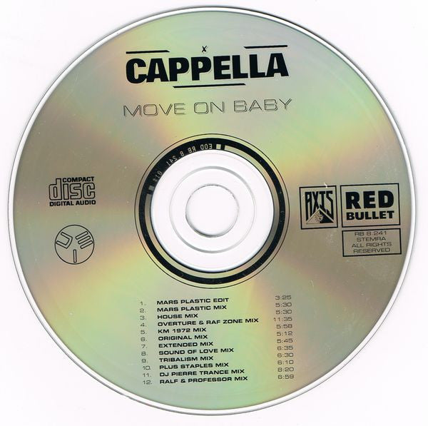 Cappella : Move On Baby (CD, Maxi)
