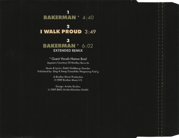 Laid Back : Bakerman (CD, Single)