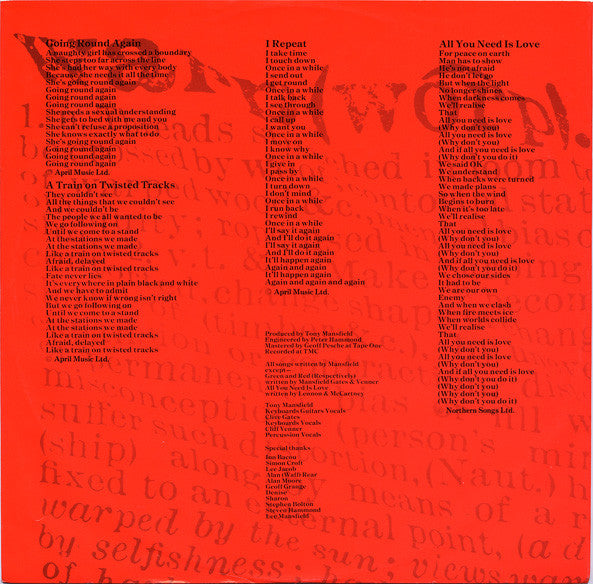 New Musik : Warp (LP, Album)