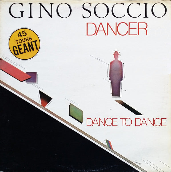 Gino Soccio : Dancer / Dance To Dance (12", Maxi)
