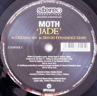 Moth (4) : Jade (12")