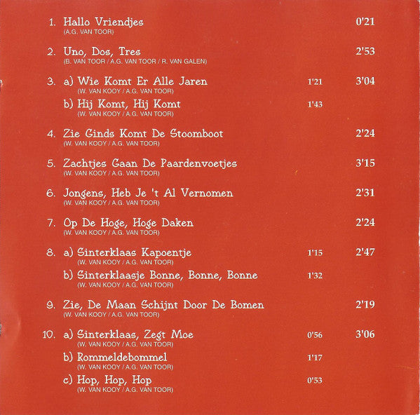 Bassie & Adriaan : Alle Sinterklaasliedjes Met Bassie & Adriaan (CD, Album)