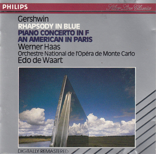 George Gershwin - Werner Haas, Orchestre National De L'Opéra De Monte-Carlo, Edo de Waart : Rhapsody In Blue / Piano Concerto In F / An American In Paris (CD, Comp, RM)