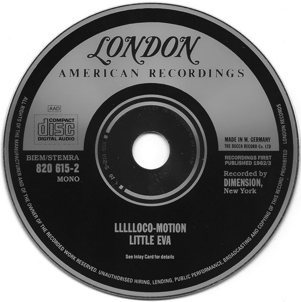 Little Eva : Llllloco-Motion (CD, Album, Mono, RM)
