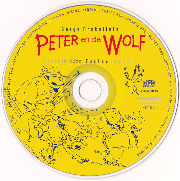 Paul de Leeuw Vertelt Sergei Prokofiev, Valery Gergiev, Rotterdams Philharmonisch Orkest : Peter En De Wolf (CD, Dig)