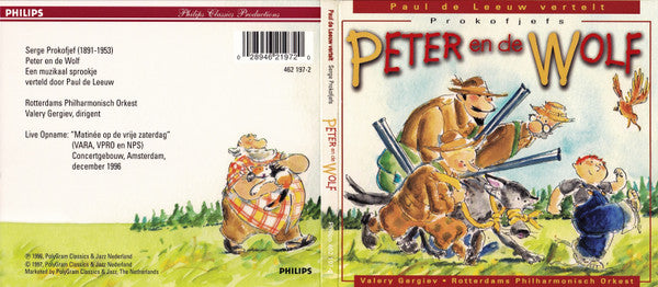 Paul de Leeuw Vertelt Sergei Prokofiev, Valery Gergiev, Rotterdams Philharmonisch Orkest : Peter En De Wolf (CD, Dig)