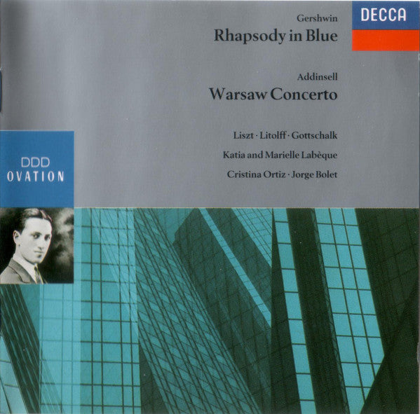 George Gershwin / Richard Addinsell, Henry Litolff, Louis Moreau Gottschalk, Franz Liszt : Rhapsody In Blue / Warsaw Concerto (CD, Comp)