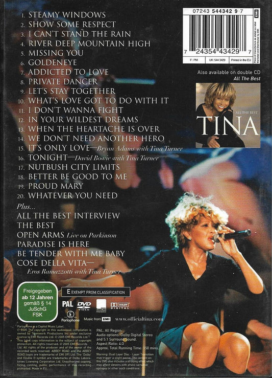 Tina* : All The Best (The Live Collection) (DVD-V, Comp, RM, Multichannel, PAL)