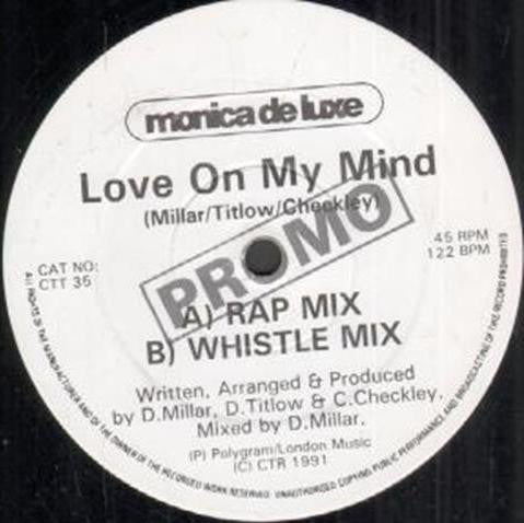 Monica De Luxe : Love On My Mind (12", Promo)