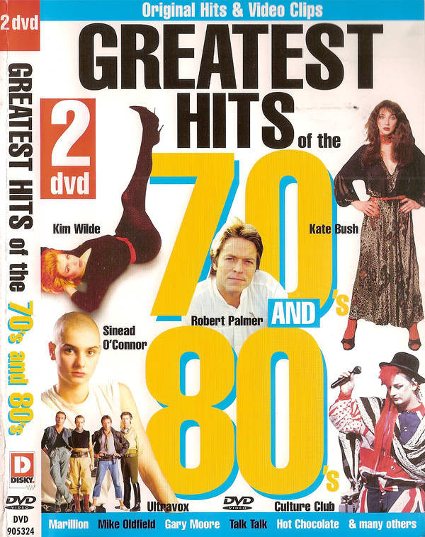 Various : Greatest Hits Of The 70's And 80's (2xDVD-V, Comp)