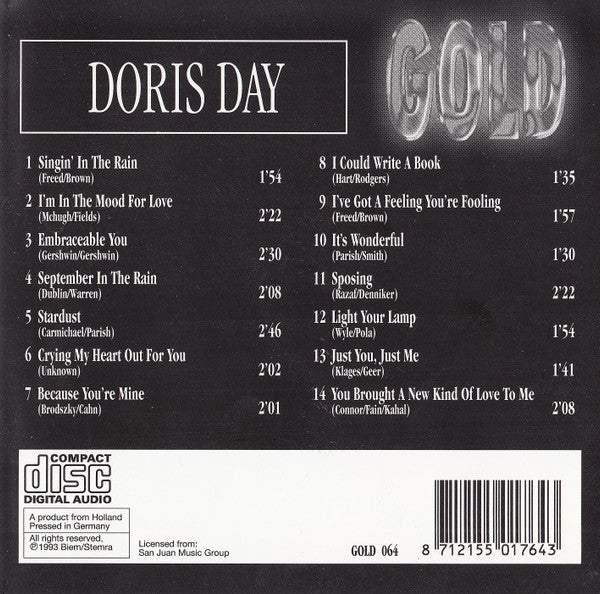 Doris Day : Gold (CD, Comp)