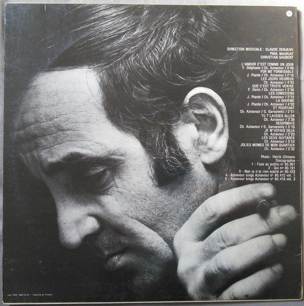 Charles Aznavour : Charles Aznavour (LP, Comp, Mono)