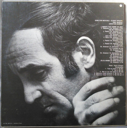 Charles Aznavour : Charles Aznavour (LP, Comp, Mono)