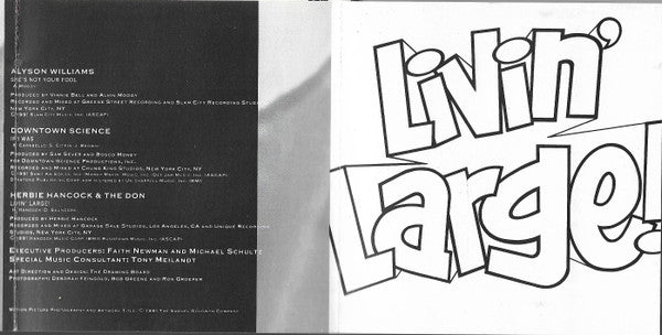Various : Livin' Large! Original Motion Picture Soundtrack (CD, Comp)