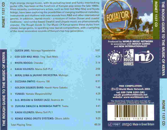 Various : The Rough Guide To The Music Of Kenya (CD, Comp)