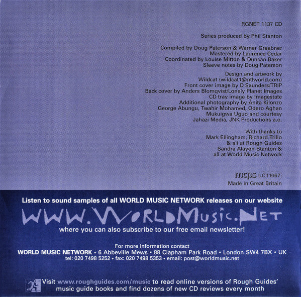 Various : The Rough Guide To The Music Of Kenya (CD, Comp)