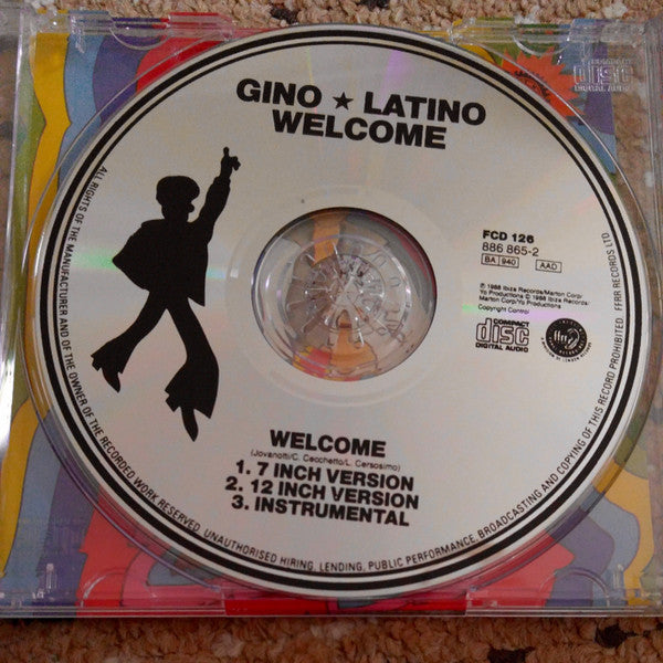 Gino Latino : Welcome (CD, Maxi)