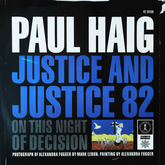Paul Haig : Justice (12")