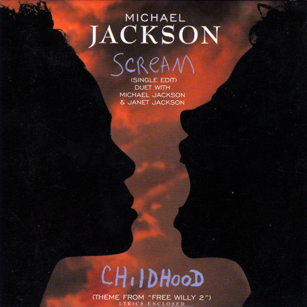 Michael Jackson : Scream / Childhood (CD, Single, Car)