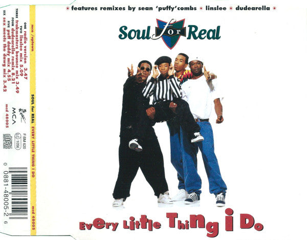 Soul For Real : Every Little Thing I Do (CD, Maxi)