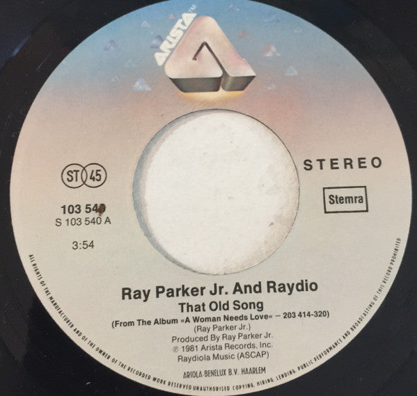 Raydio : That Old Song (7", Single)